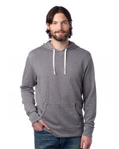 Alternative Apparel 8629NM - Men's School Yard Pullover Hooded Sweatshirt Nickel