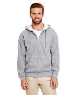 Gildan sweatshirt with zipper for men black