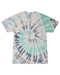 Tie dye gildan t-shirts for men pink and yellow