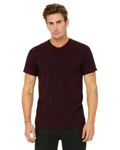 Bella+Canvas 3001 - Unisex Short Sleeve Jersey T-Shirt Oxblood Black
