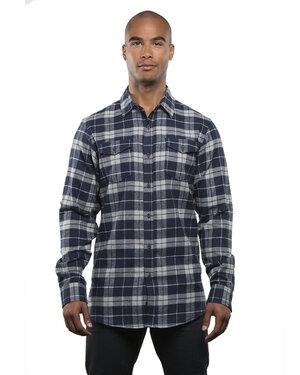 Burnside B8210 - Yarn-Dyed Long Sleeve Flannel Shirt