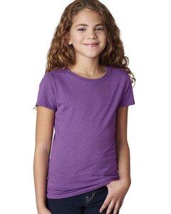 Next Level Apparel 3712 - Youth Princess CVC T-Shirt Purple Berry
