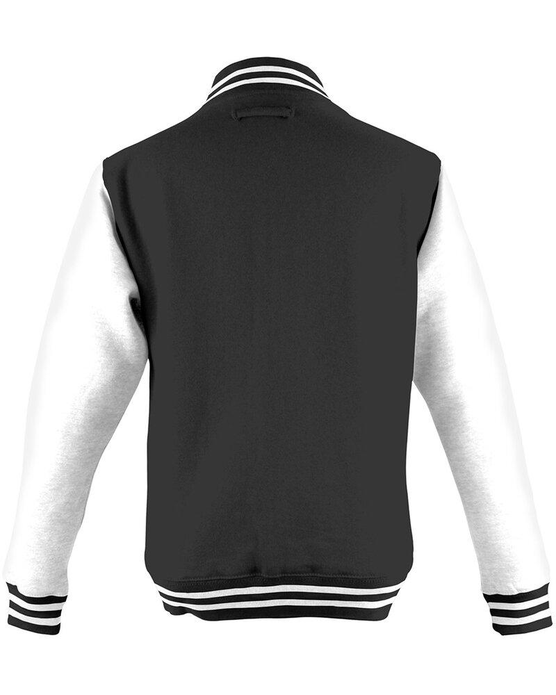 Just Hoods By AWDis JHY043 - Youth 80/20 Heavyweight Letterman Jacket