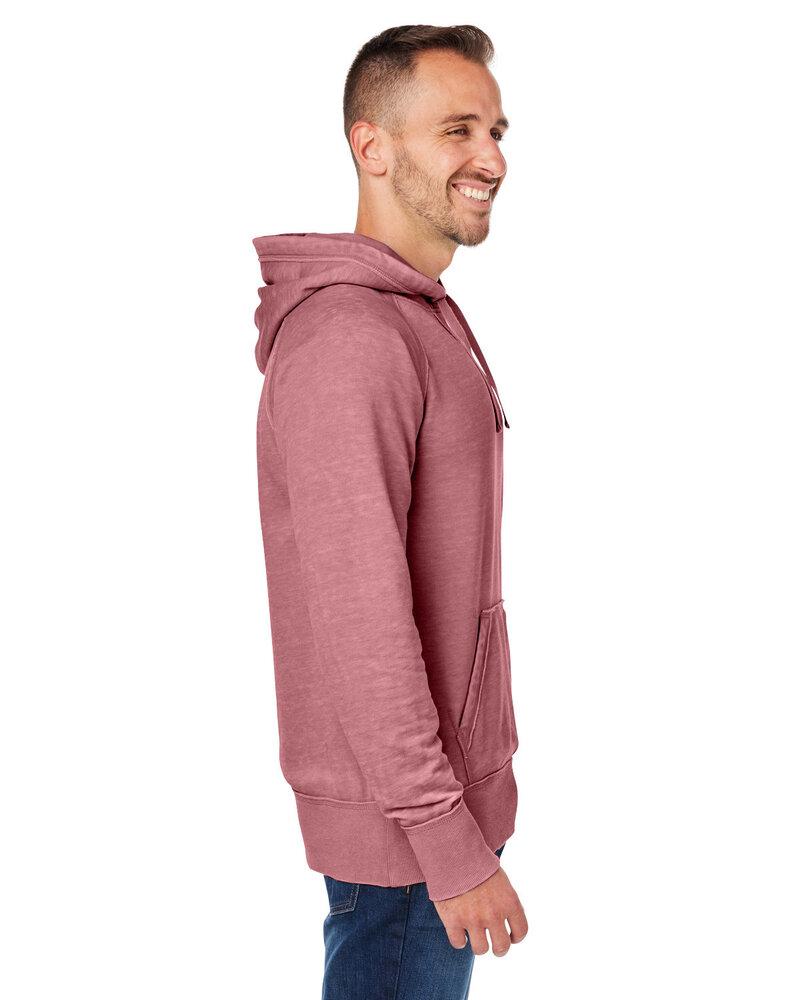 J. America 8915 - Vintage Zen Fleece Hooded Pullover Sweatshirt