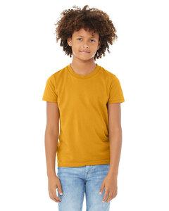 Bella+Canvas 3001Y - Youth Jersey Short-Sleeve T-Shirt Mustard