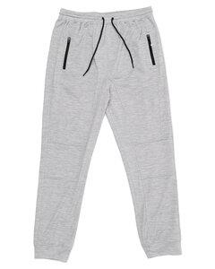 Burnside BN8801 - Adult Heather Performance Jogger Light Grey