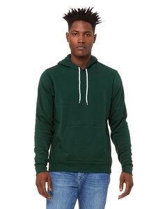 Bella+Canvas 3719 - Poly-Cotton Fleece Pullover Hoodie Forest