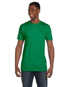Hanes 4980 - Hanes® Men's Nano-T® Cotton T-Shirt Kelly Green