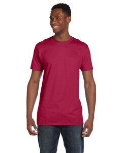 Hanes 4980 - Hanes® Men's Nano-T® Cotton T-Shirt Heather Red