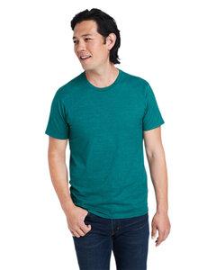 Hanes 4980 - Hanes® Men's Nano-T® Cotton T-Shirt Jade Pine Heathr
