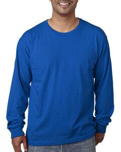 Bayside 5060 - USA-Made 100% Cotton Long Sleeve T-Shirt Royal