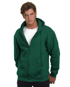 Bayside 900 - USA-Made Full-Zip Hooded Sweatshirt Hunter Green