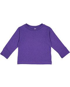 Rabbit Skins 3311 - Toddler 5.5 oz. Jersey Long-Sleeve T-Shirt Purple