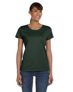 Fruit of the Loom L3930R - Ladies' Heavy Cotton HD™ Short Sleeve T-Shirt Forest Green