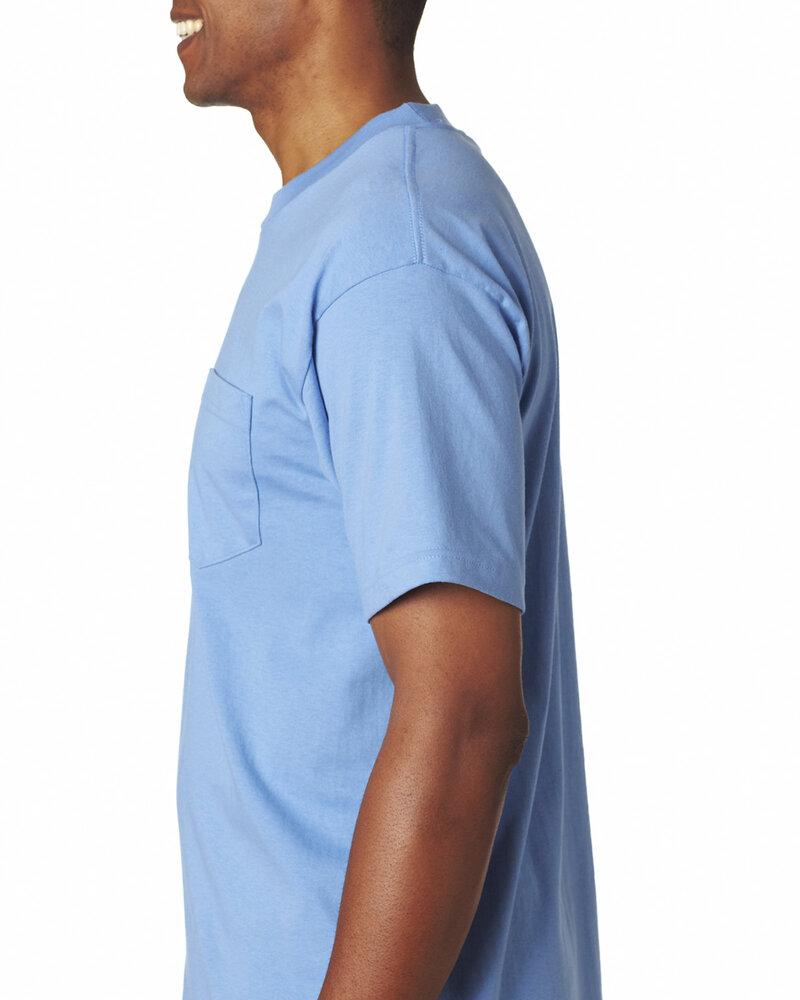 Bayside 7100 - USA-Made Short Sleeve T-Shirt with a Pocket