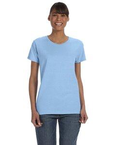 Gildan G500L - Heavy Cotton Ladies Missy Fit T-Shirt Light Blue