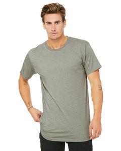 Bella+Canvas 3006 - Long Body Tee Heather Stone