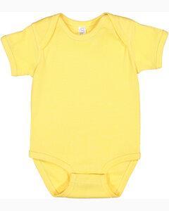 Rabbit Skins 4400 - Infant Baby Rib Bodysuit Butter