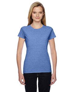 Fruit of the Loom SSFJR - Ladies 4.7 oz., 100% Sofspun Cotton Jersey Junior Crew T-Shirt