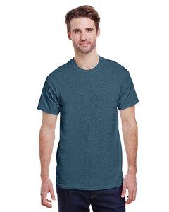 Gildan 5000 - Heavy Cotton T-Shirt Heather Navy