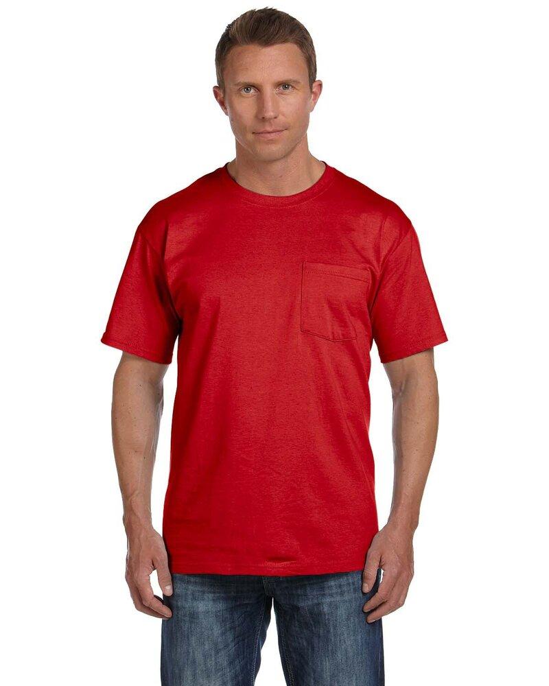 Fruit of the Loom 3931P - ® FL 5 oz., 100% Cotton HD Pocket TEE