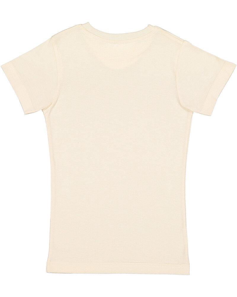 LAT 2616 - Girls' Fine Jersey Longer Length T-Shirt