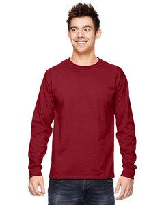 Fruit of the Loom 4930R - Heavy Cotton Long Sleeve T-Shirt Crimson