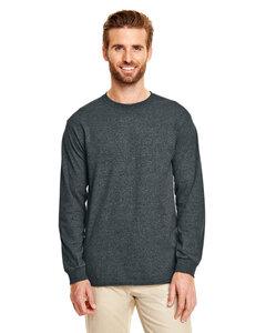 Gildan 8400 - DryBlend™ 50/50 Long Sleeve T-Shirt Dark Heather