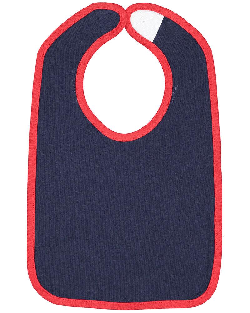 Rabbit Skins 1004 - Contrast Jersey Velcro® Bib