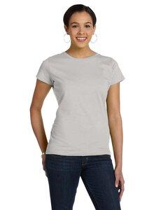 LAT 3516 - Ladies' Fine Jersey T-Shirt Silver