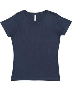 LAT 3516 - Ladies' Fine Jersey T-Shirt Denim