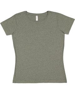 LAT 3516 - Ladies' Fine Jersey T-Shirt Bamboo Blackout