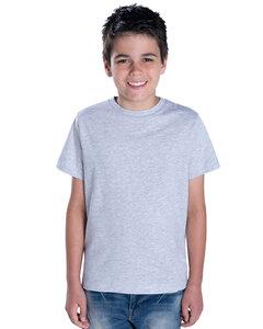 LAT 6101 - Youth Fine Jersey T-Shirt Ash
