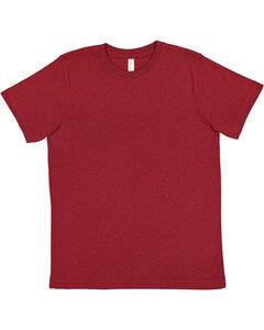 LAT 6101 - Youth Fine Jersey T-Shirt Cardinal Blkout