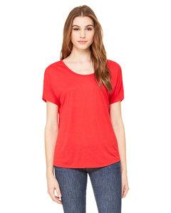 Bella+Canvas 8816 - Ladies Slouchy T-Shirt Red