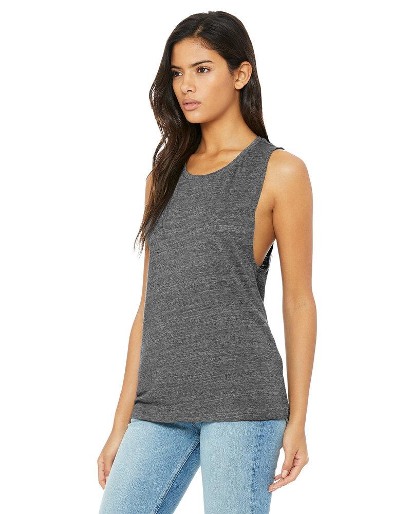 Bella+Canvas B8803 - Ladies Flowy Scoop Muscle T-Shirt 