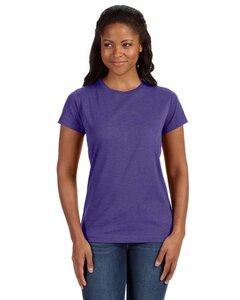LAT 3516 - Ladies' Fine Jersey T-Shirt Vintage Purple