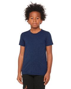 Bella+Canvas C3413Y - Youth Triblend Short Sleeve Tee Navy Triblend