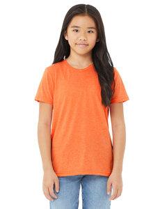 BELLA+CANVAS B3413Y - Youth Triblend Short Sleeve Tee Orange Triblend