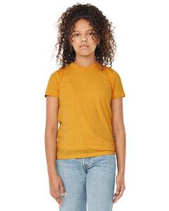 Bella+Canvas 3413Y - Youth Triblend Short-Sleeve T-Shirt MUSTARD TRIBLEND