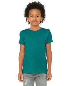 Bella+Canvas C3413Y - Youth Triblend Short Sleeve Tee Teal Triblend