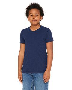 Bella+Canvas C3413Y - Youth Triblend Short Sleeve Tee Solid Nvy Trblnd