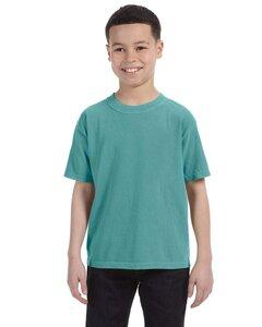 Comfort Colors 9018 - Youth Garment Dyed Ringspun T-Shirt Seafoam