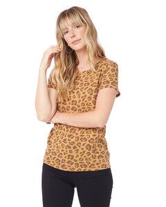 Alternative Apparel 01940E1 - Ladies Ideal T-Shirt Leopard