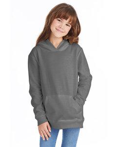 Hanes P473 - EcoSmart® Youth Hooded Sweatshirt Smoke Gray