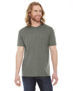 American Apparel BB401W - Unisex Poly-Cotton Short-Sleeve Crewneck Hthr Lieutenant