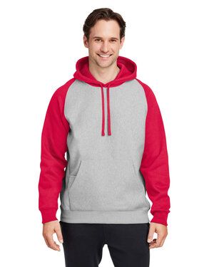 Team 365 TT96CB - Unisex Zone HydroSport  Heavyweight Colorblock Hooded Sweatshirt