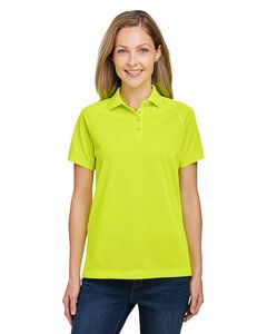 Harriton M208W - Ladies Charge Snag and Soil Protect Polo Safety Yellow