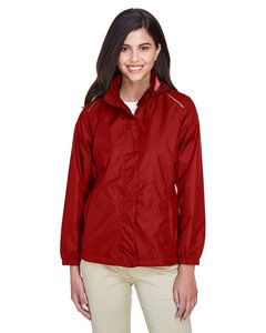 CORE365 78185 - Ladies Climate Seam-Sealed Lightweight Variegated Ripstop Jacket Classic Red