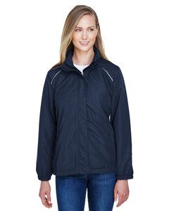 CORE365 78224 - Ladies Profile Fleece-Lined All-Season Jacket Classic Navy